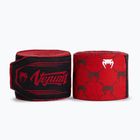 Boxoló bandázs Venum Monogram Hand Wraps Advanced 250 cm red