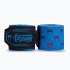 Bokszos kézbandázsok Venum Monogram Hand Wraps Advanced 400 cm blue