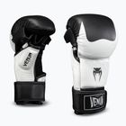 MMA kesztyűk Venum Attack 2.0 Sparring Leather black/white