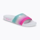 Gyermek flip-flopok ROXY Slippy Neo G 2021 white/crazy pink/turquoise