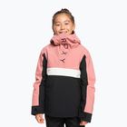 Gyermek snowboard dzseki ROXY Shelter Girl poros rózsaszín