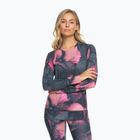 Női termoaktív felső ROXY Daybreak Top true black pansy pansy