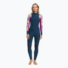 Női neoprén ruha ROXY 4/3 Swell Series FZ anthracite hot tropics swim ax