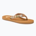 Női flip-flop papucs ROXY Porto Raffia II multi/olive