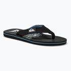 Férfi flop-flop papucs Quiksilver Molokai Layback II black3
