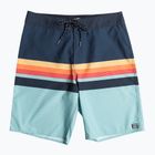 Billabong All Day HTR Stripes OG blue férfi fürdőnadrág