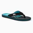 Férfi flip flopok Quiksilver Molokai Layback II blue / black / blue