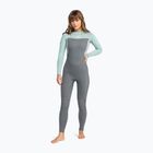 Női úszóruha ROXY 4/3 mm Prologue Back Zip GBS Wetsuit ice green