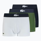 Lacoste boxeralsó 5H1803 P52 3 pár kakukkfű/tengerészkék/fehér