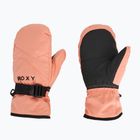 Gyerek snowboard kesztyű ROXY Roxy Jetty Girl Solid Mitt peach pink