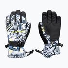 Gyerek snowboard kesztyű Quiksilver Mission heritage scribble black