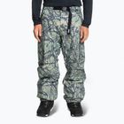 Férfi snowboard nadrág Quiksilver Snow Down Cargo woodland abstract sea spray
