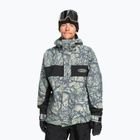 Férfi snowboard kabát Quiksilver High Altitude 20K woodland abstract sea spray