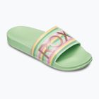 Női ROXY Slippy II zöld csíkos flip-flopok