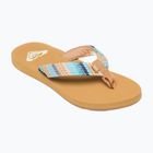 Női ROXY Porto Raffia II kék mélységű flip flopok