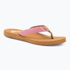 ROXY Porto Raffia II málna női flip flopok