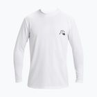 Férfi hosszú ujjú úszófelső Quiksilver DNA Bubble Logo white