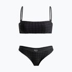 Női kétrészes fürdőruha ROXY Bandeau Cheeky antracit