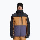 Férfi snowboard dzseki Quiksilver Sycamore Block 20K dark ivy