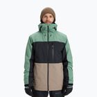 Férfi snowboarddzseki Quiksilver Sycamore Block 20K dark ivy
