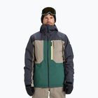 Férfi snowboarddzseki Quiksilver Dawson trekking green