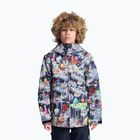 Gyerek snowboard dzseki DC Basis Print Youth outer world black
