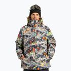 Férfi snowboarddzseki DC Basis Print outer world black