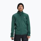 Férfi snowboard polárdzseki Quiksilver Steep Point Full Zip Fleece trekking green