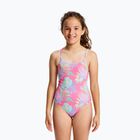 Gyerek egyberészes fürdőruha ROXY Aquarella sangria sunset aquarella rg