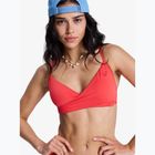 Fürdőruha felső ROXY Solid Essentials Wrap Bralette hibiscus