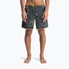 Férfi fürdőnadrág Quiksilver Surfsilk Scallop 18" black sundown