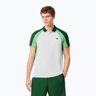 Férfi Lacoste Tennis Polo Shirt DH8963 fehér/liamone zöld