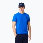 Férfi póló + sapka Lacoste TH1044 gipsy alb/albastru navy