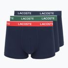 Férfi boxeralsók Lacoste 5H12997 3 pár navy blue/green/red/navy blue