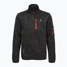 Férfi polár pulóver Aulp Navoy Melanged Knit black 1