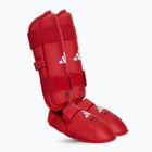 adidas WKF sípcsont protektorok piros