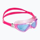 Aquasphere Vista gyermek úszómaszk rózsaszín/fehér/kék MS5630209LB