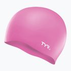 Gyermek úszósapka TYR Wrinkle-Free szilikon rózsaszínű