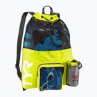 TYR Big Mesh Mummy úszótáska 40 l fluo/sárga