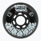 Görkorcsolya kerekek FR Skates Street Invaders Wheels 84mm/84A X4 black/black