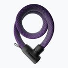 Kerékpárzár ABUS Yarnit 4004K/110 midnight purple