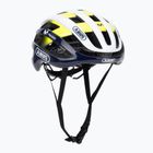 ABUS AirBreaker Movistar Team 24 navy/sárga/fehér kerékpáros sisak