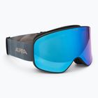 Síszemüveg Alpina Slope Q-Lite black/ dirblue matt/ blue