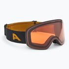 Síszemüveg Alpina Ladis Q black/ gold matt/ gold