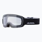 Síszemüveg Alpina Nakiska matte black/clear