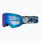 Gyerek síszemüveg Alpina Fernie Q-Lite black/blue matt