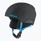 Gyerek sísisak Alpina Pizi black blue matt