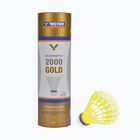 Tollaslabdák VICTOR Nylon Shuttle 2000 medium 6 szt. yellow