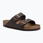 BIRKENSTOCK Arizona NL Regular sötétbarna flip-flopok