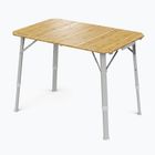 Dometic kompakt tábori asztal bambusz hatású